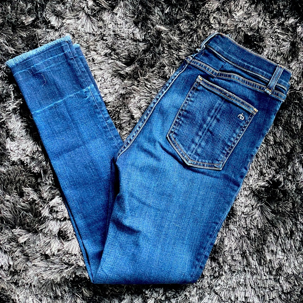 Rag & Bone Highrise Skinny jeans